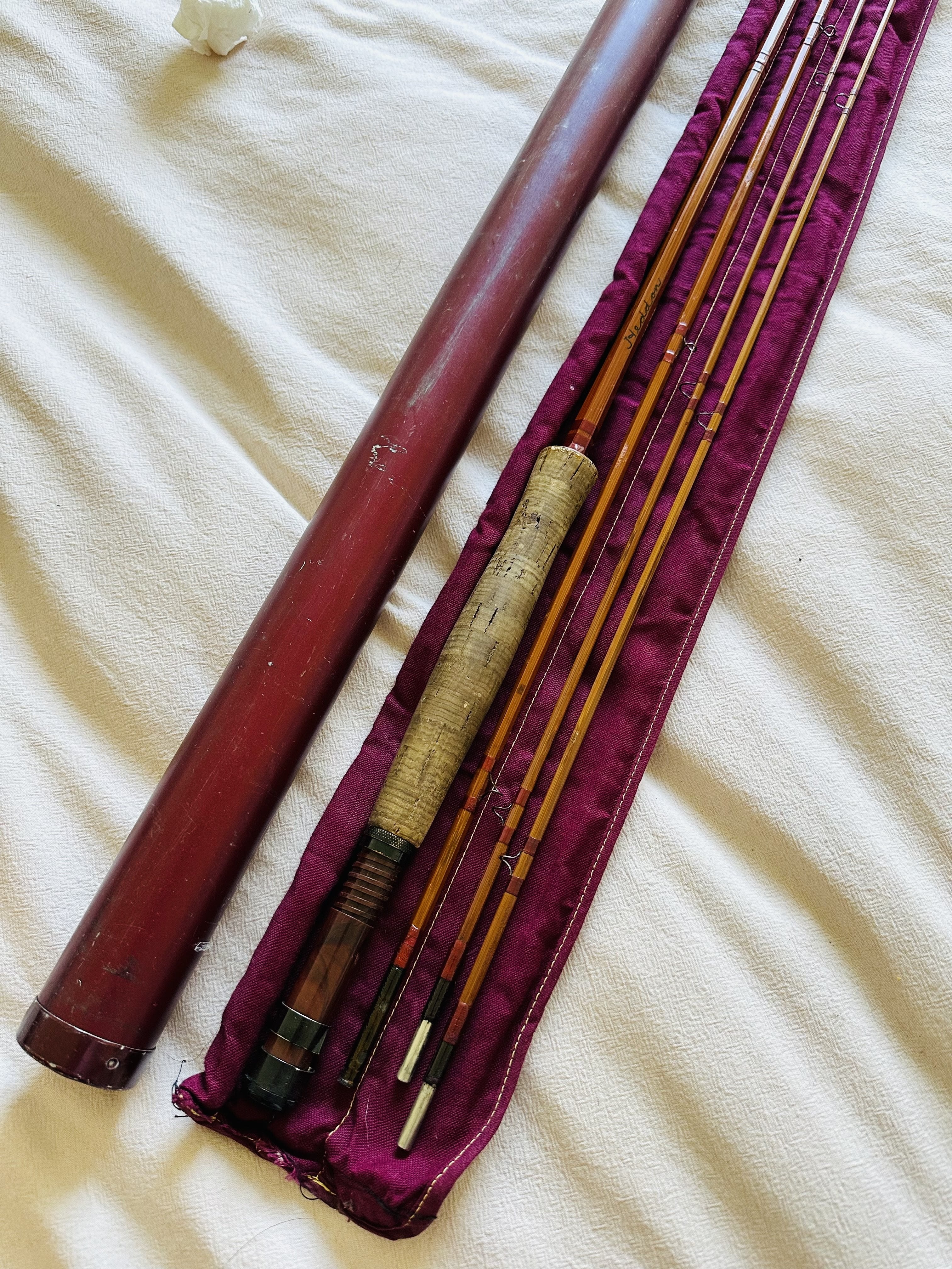 Heddon #20 (Bill Stanley’s Favorite) 9ft 2 3/4f (7/8wt) bamboo rod