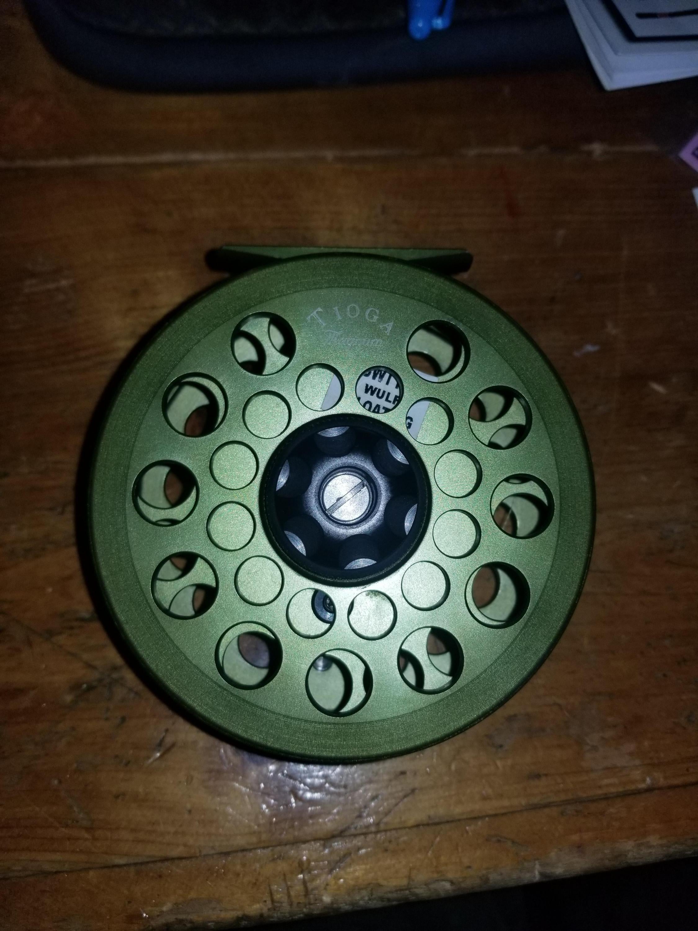 Fs: Tioga magnum fly reel by teton - 12wt - made in the usa $140
