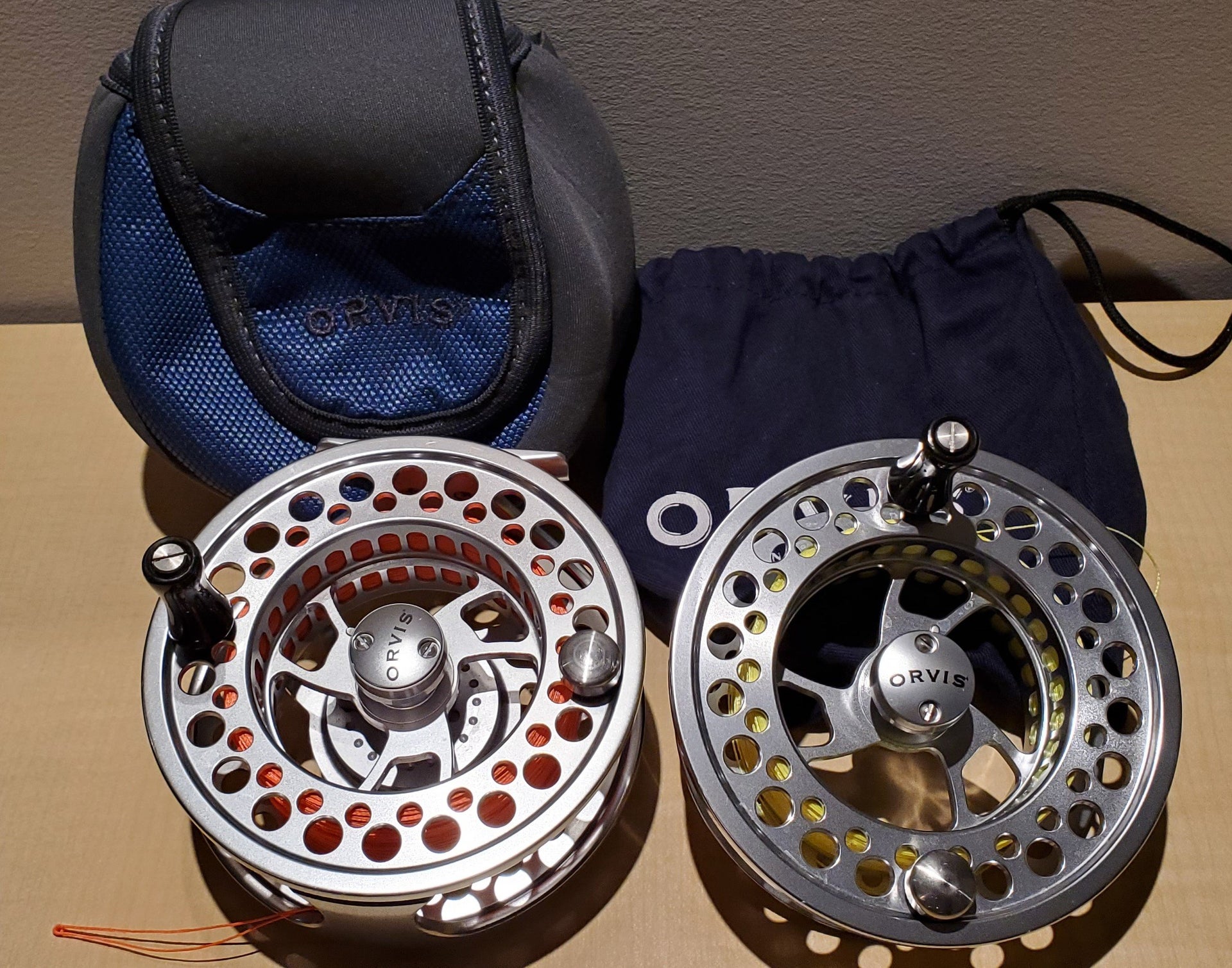 Peter's Fly Fishing Vlog: Sizing Reels for Fly Lines - making sure the lines  fit on our reels 