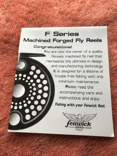 Fenwick F-912 Reels