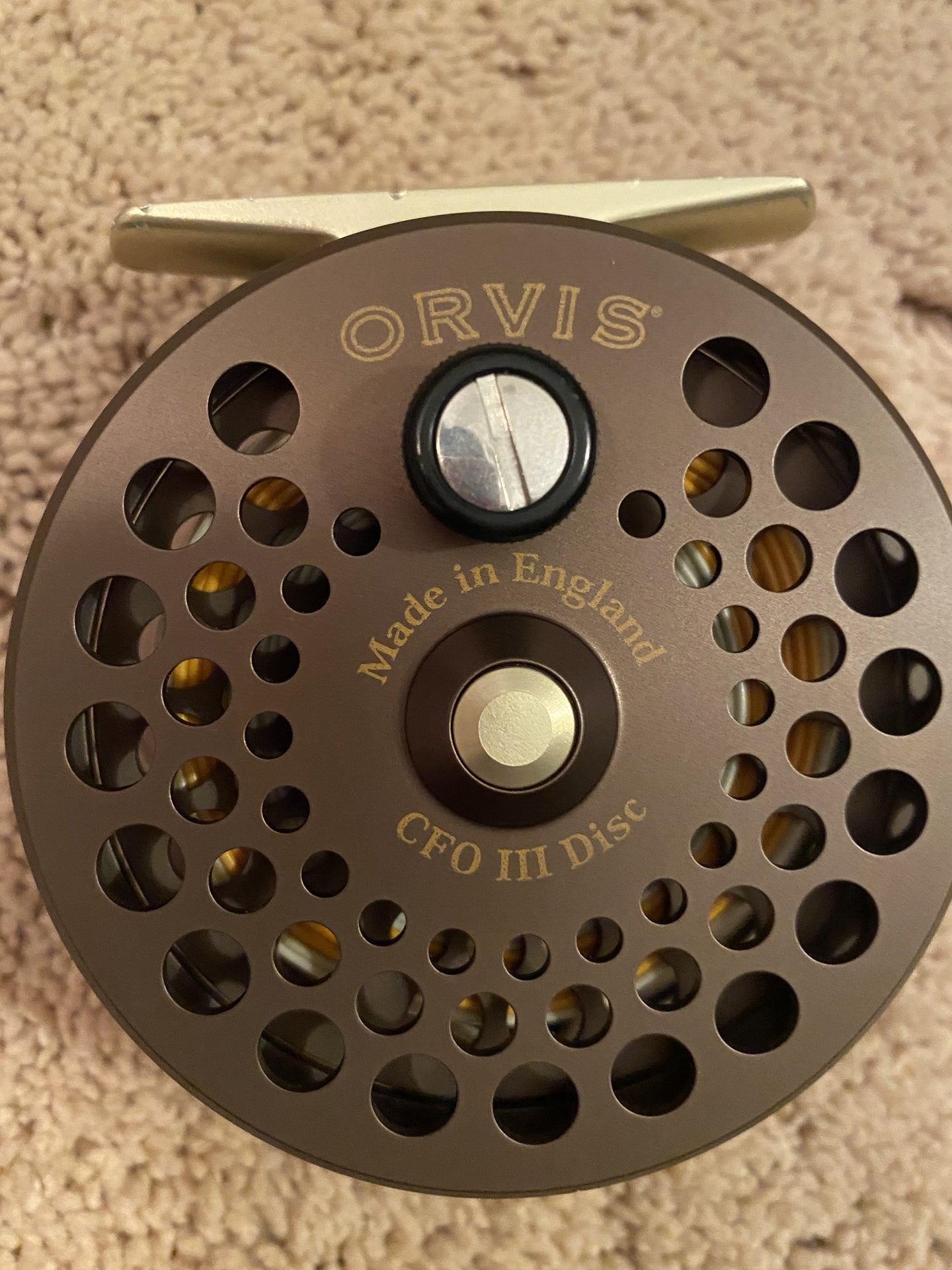 Orvis CFO III Single Hand/Trout Spey Reel- Reduced