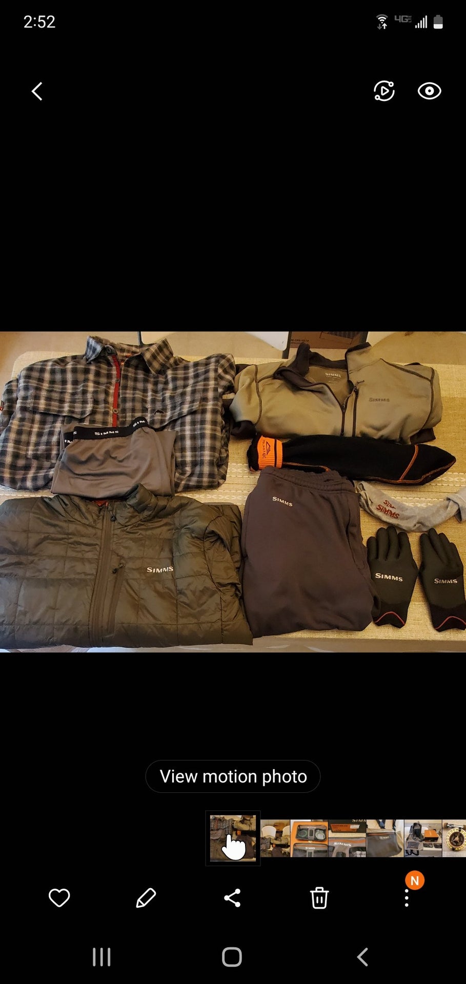 Simms Winter Clothing